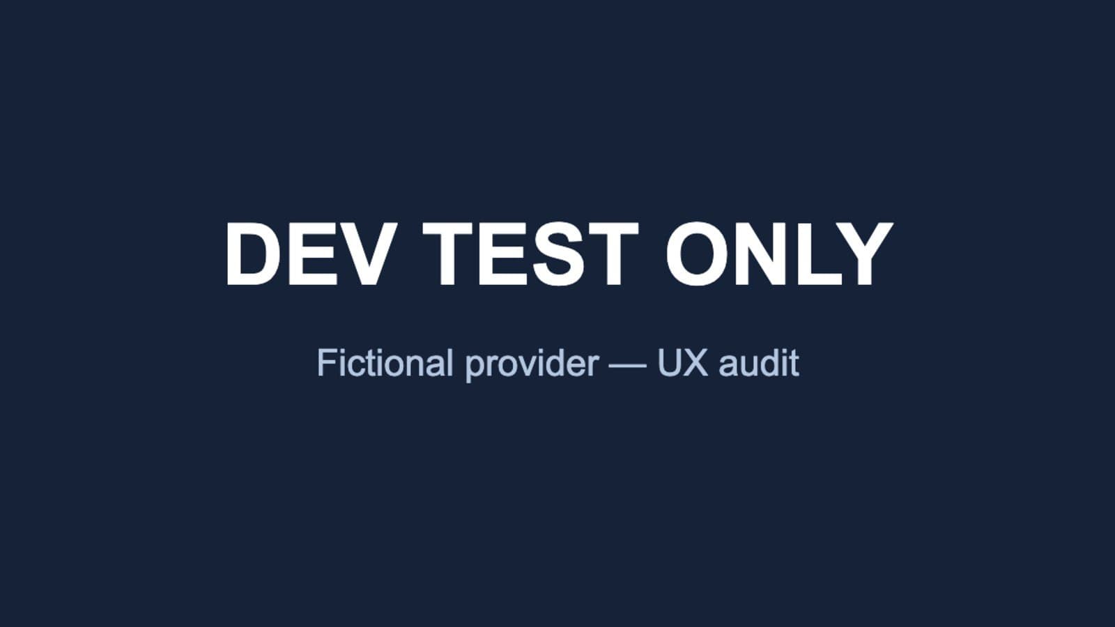DEV TEST ONLY — Musician Sep 9 profile photo